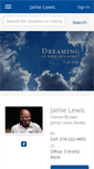 Mobile Screenshot of jamielewisrealestate.com